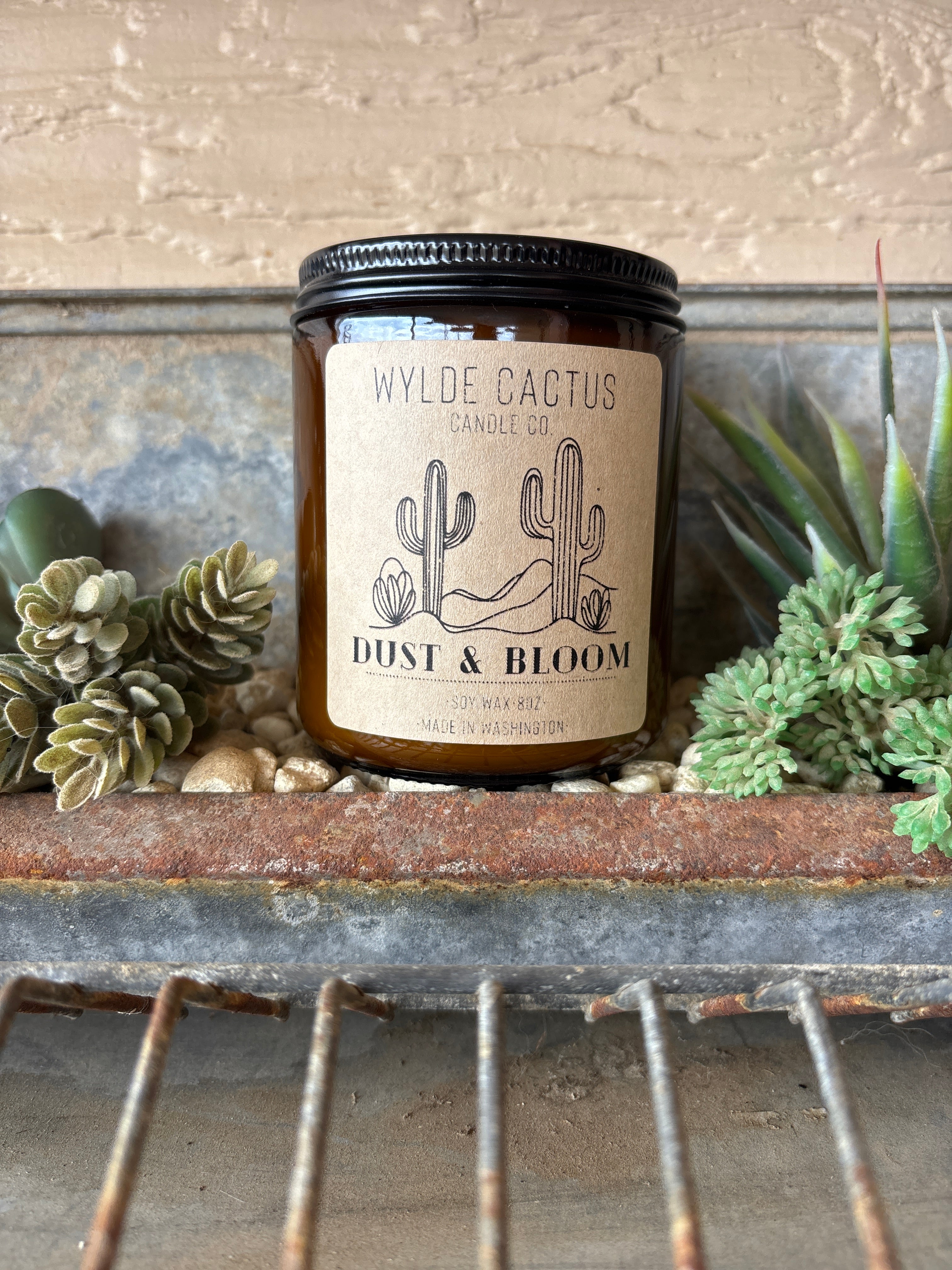 Dust & Bloom  8oz Candle