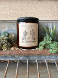Teakwood 8oz Candle