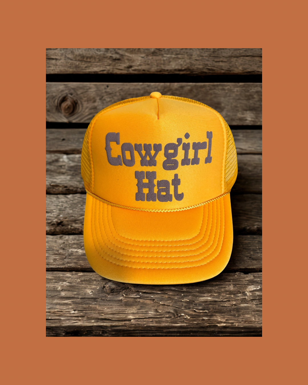 •Cowgirl Trucker Hat