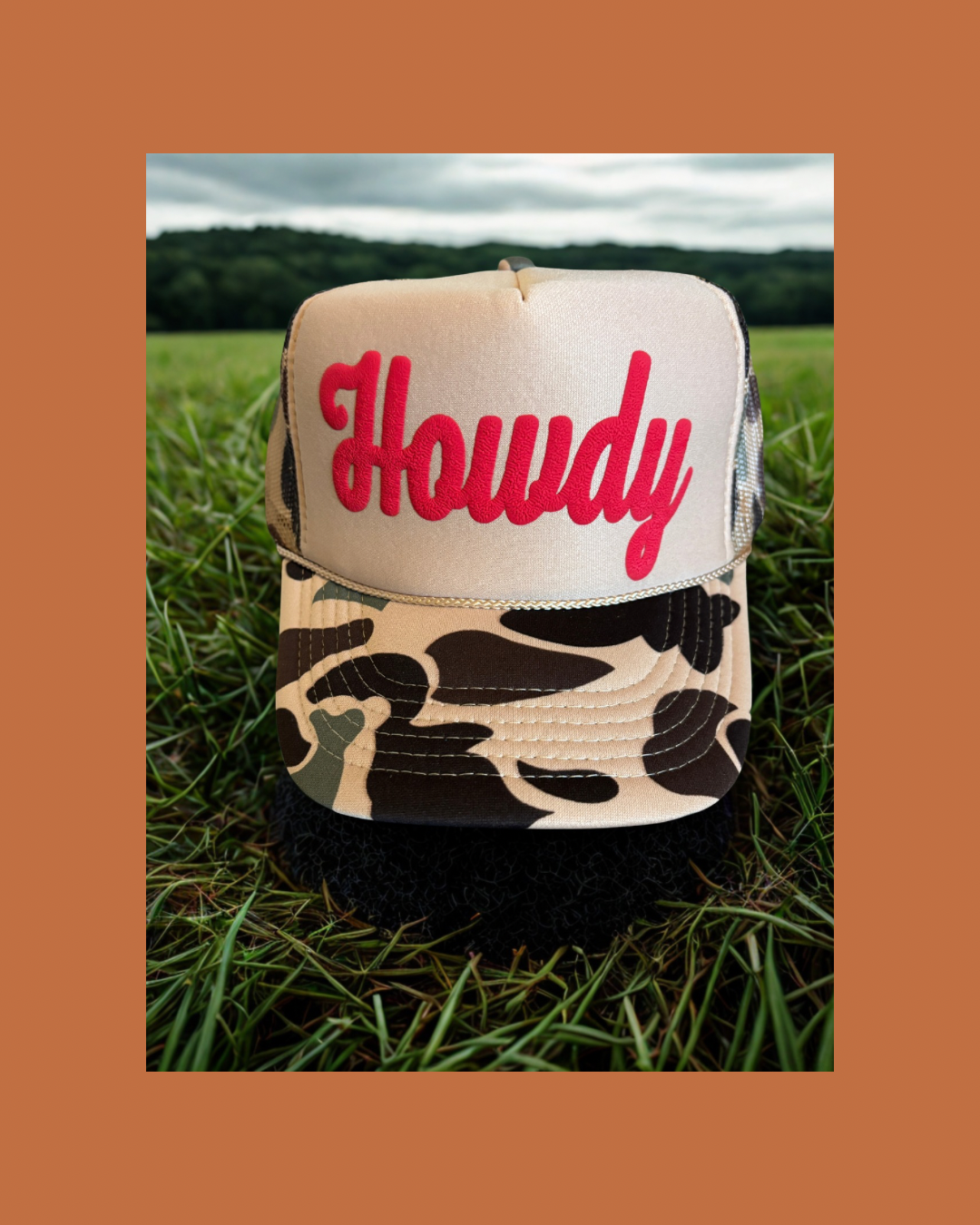 •Howdy Trucker Hat