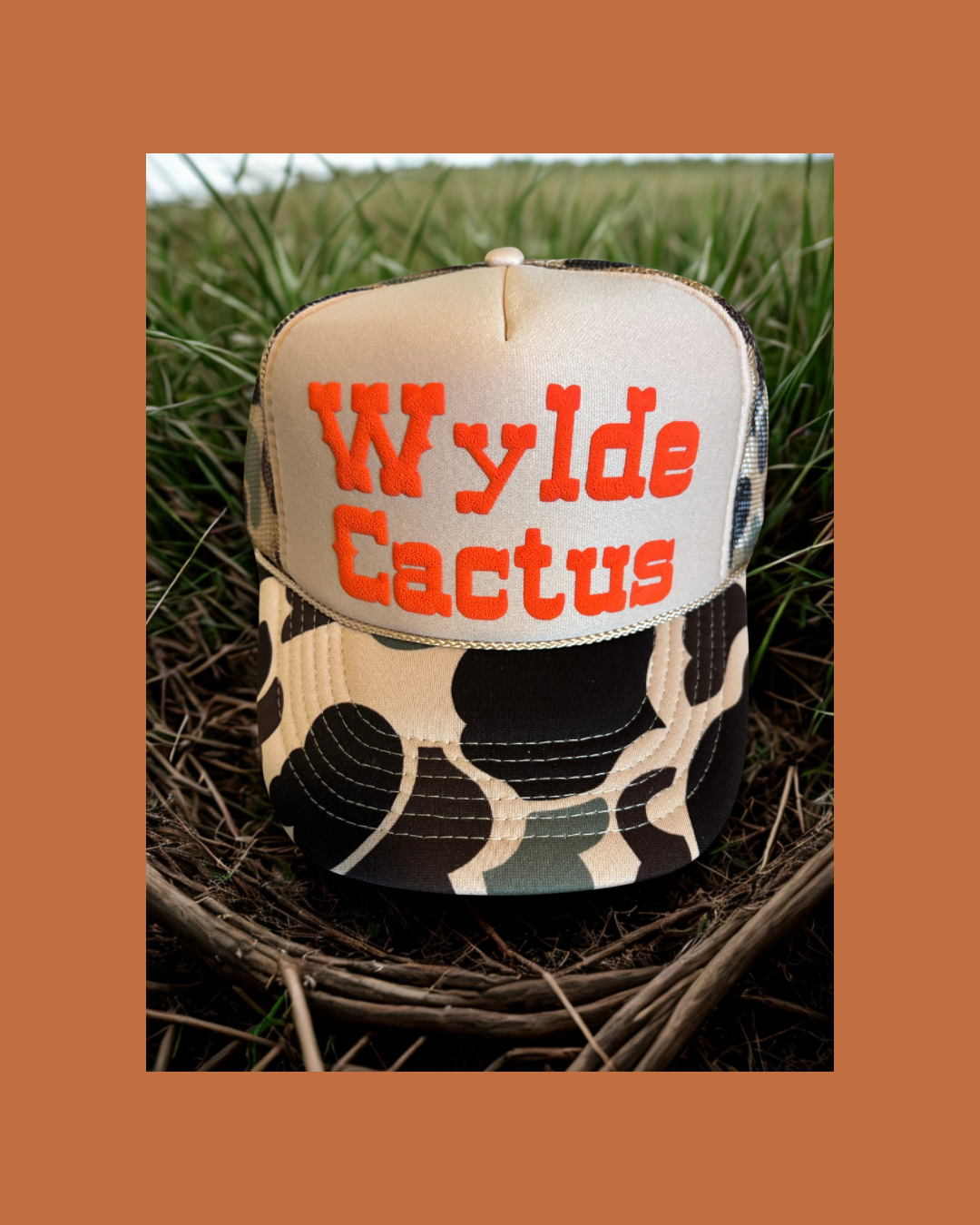 •Wylde Cactus Trucker Hat