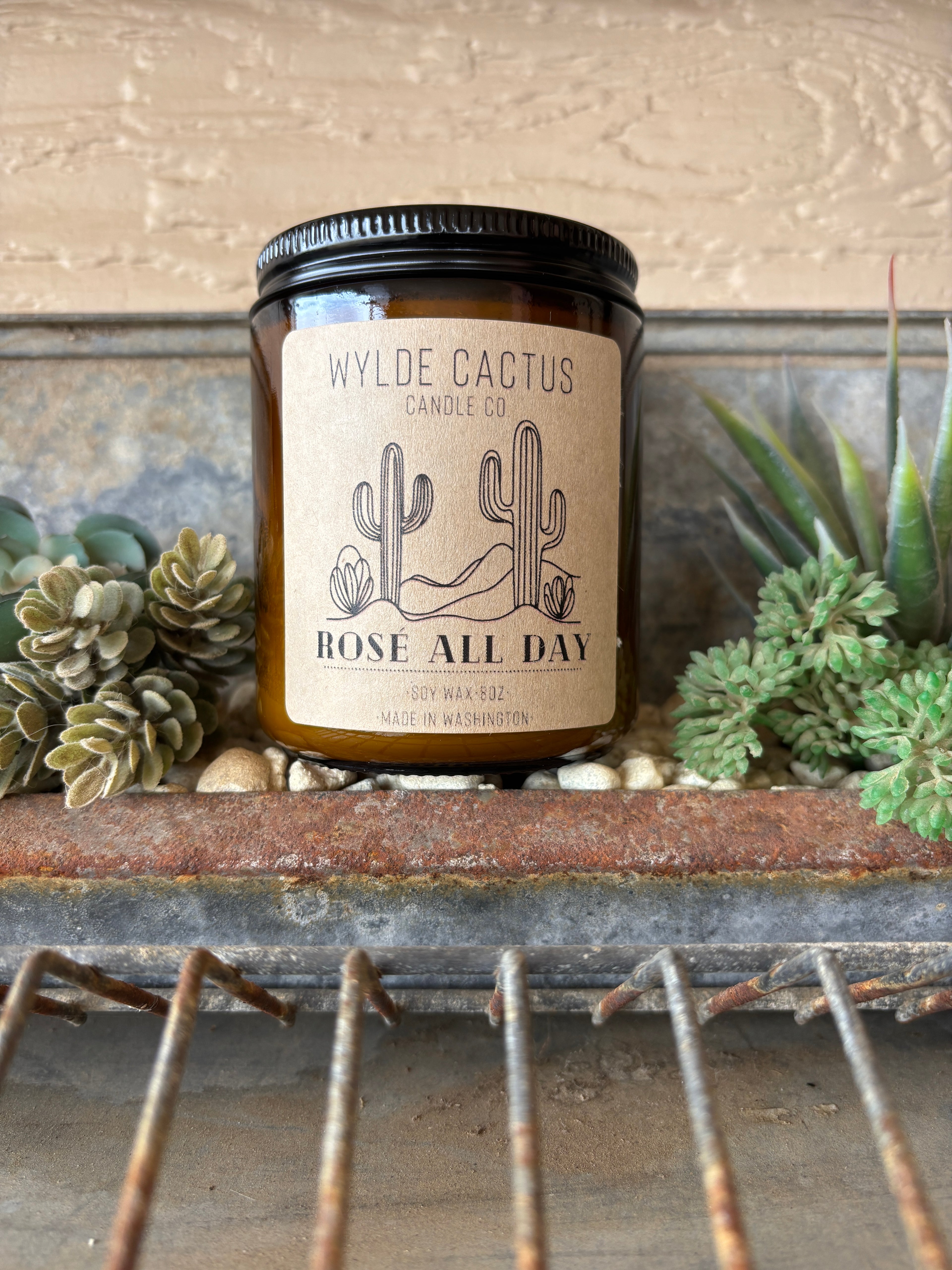 Rosé All Day 8oz Candle