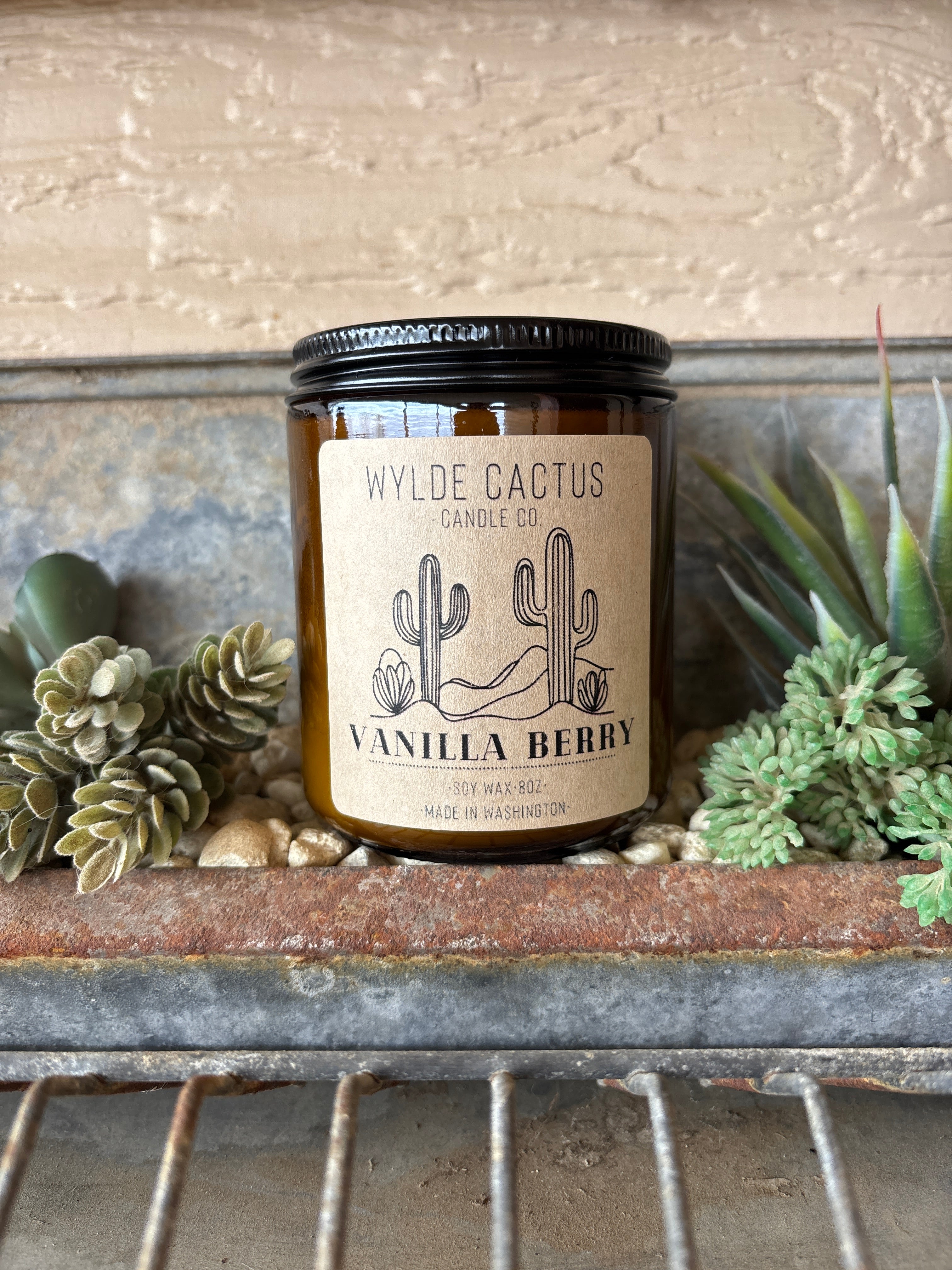 Vanilla Berry 8oz Candle
