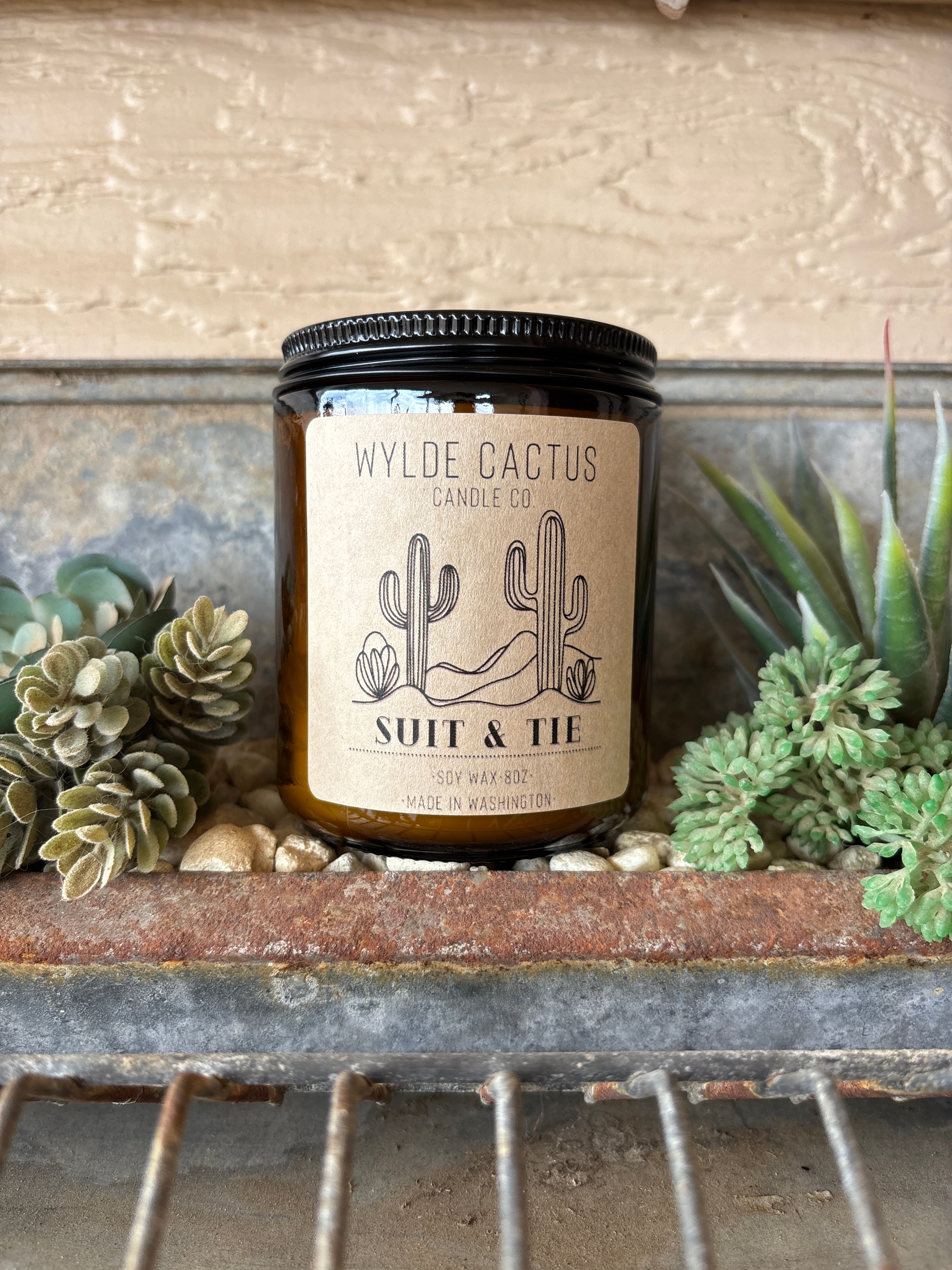 Suit & Tie 8oz Candle
