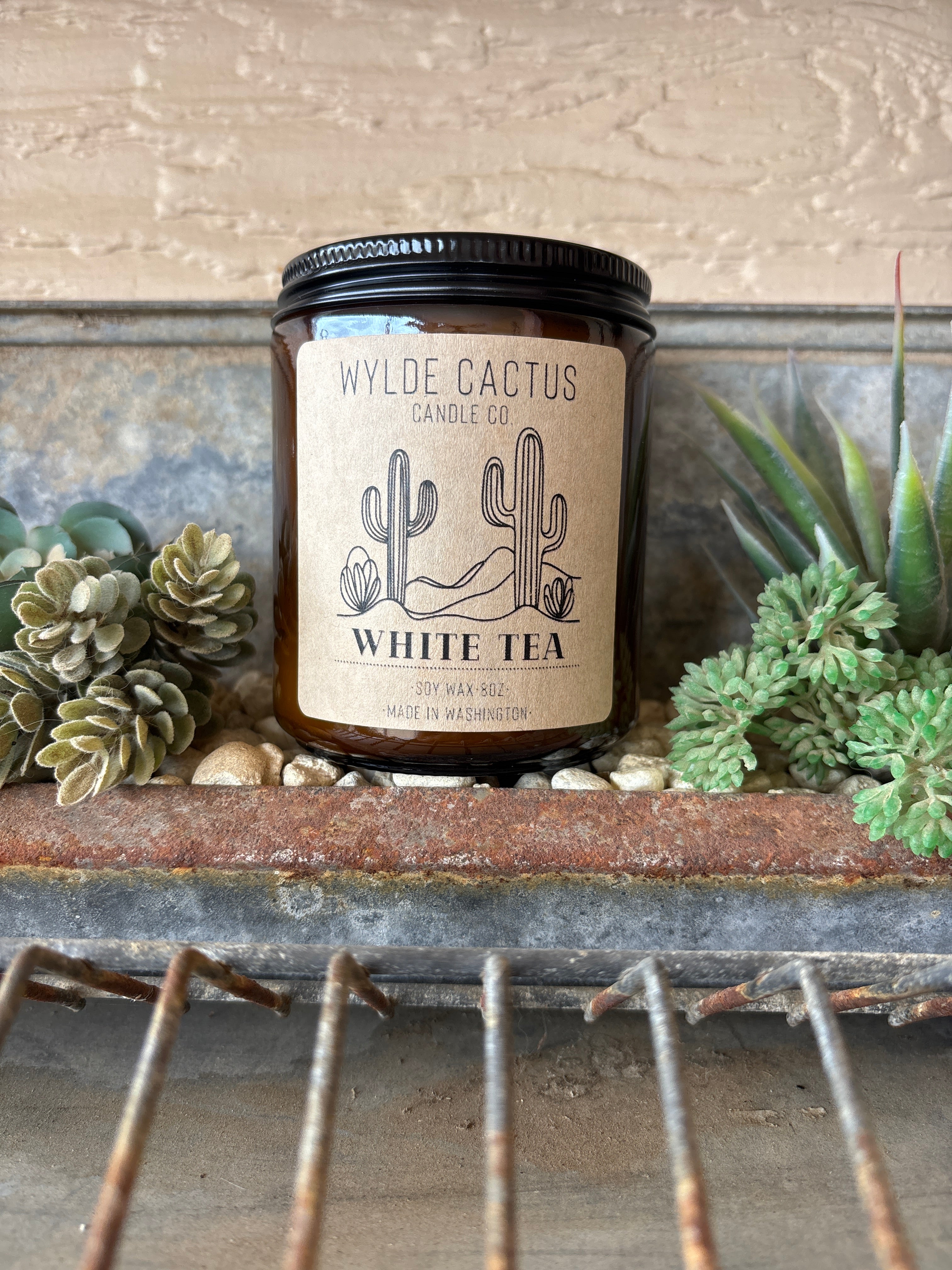 White Tea 8oz Candle