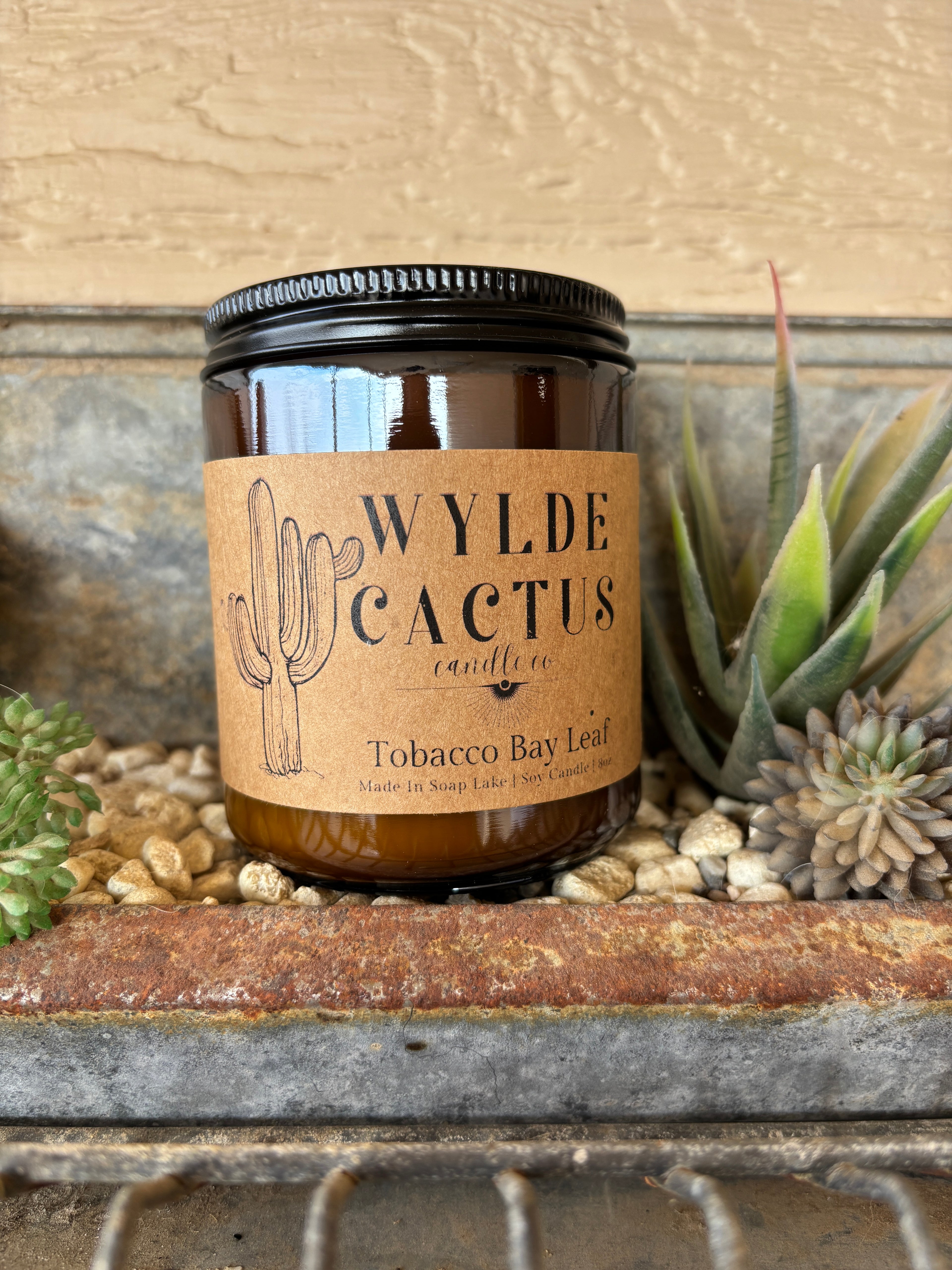 Tobacco Bay Leaf 8oz Candle