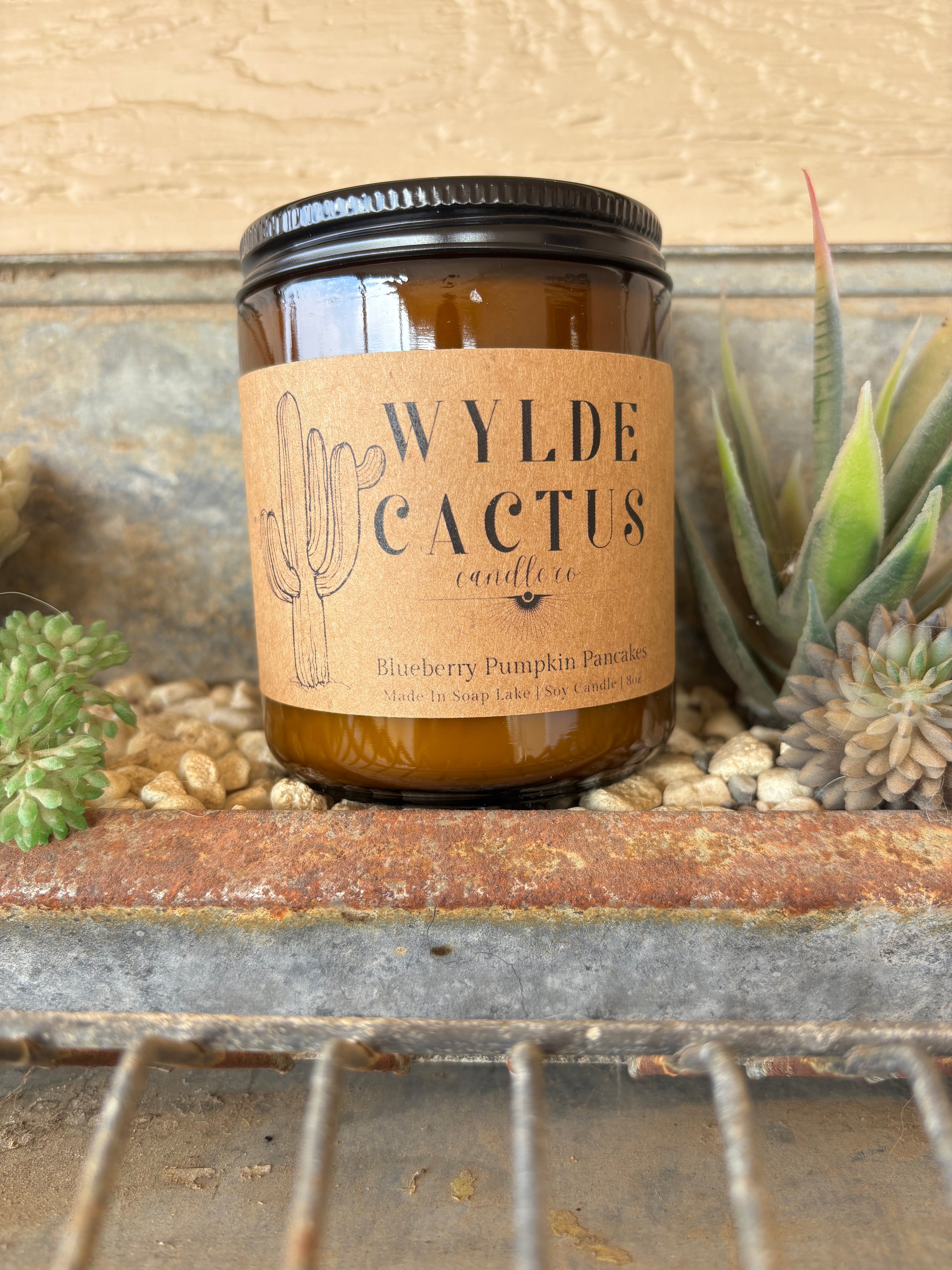 Blueberry Pumpkin Pancakes