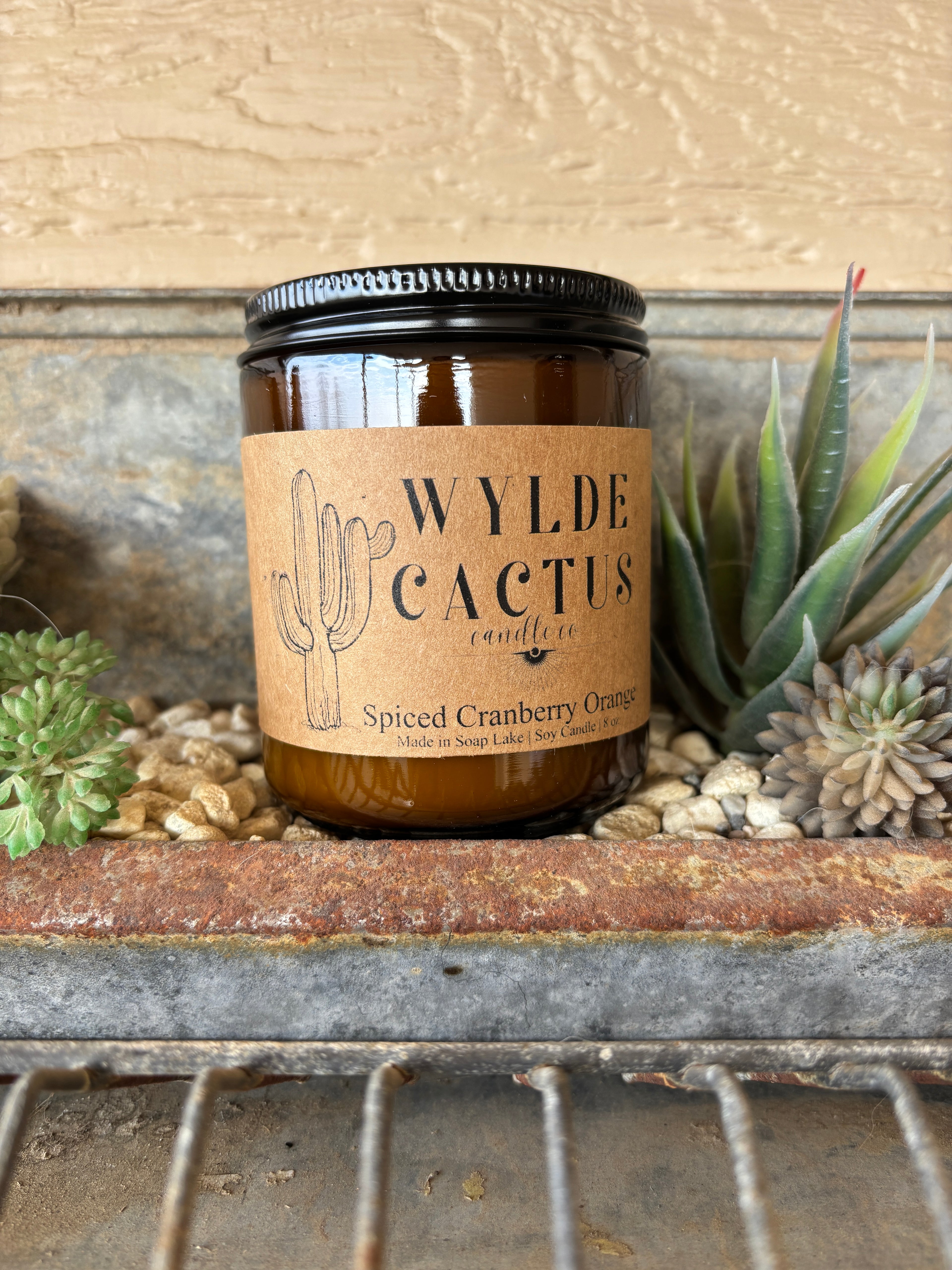 Spice Cranberry Orange 8oz Candle