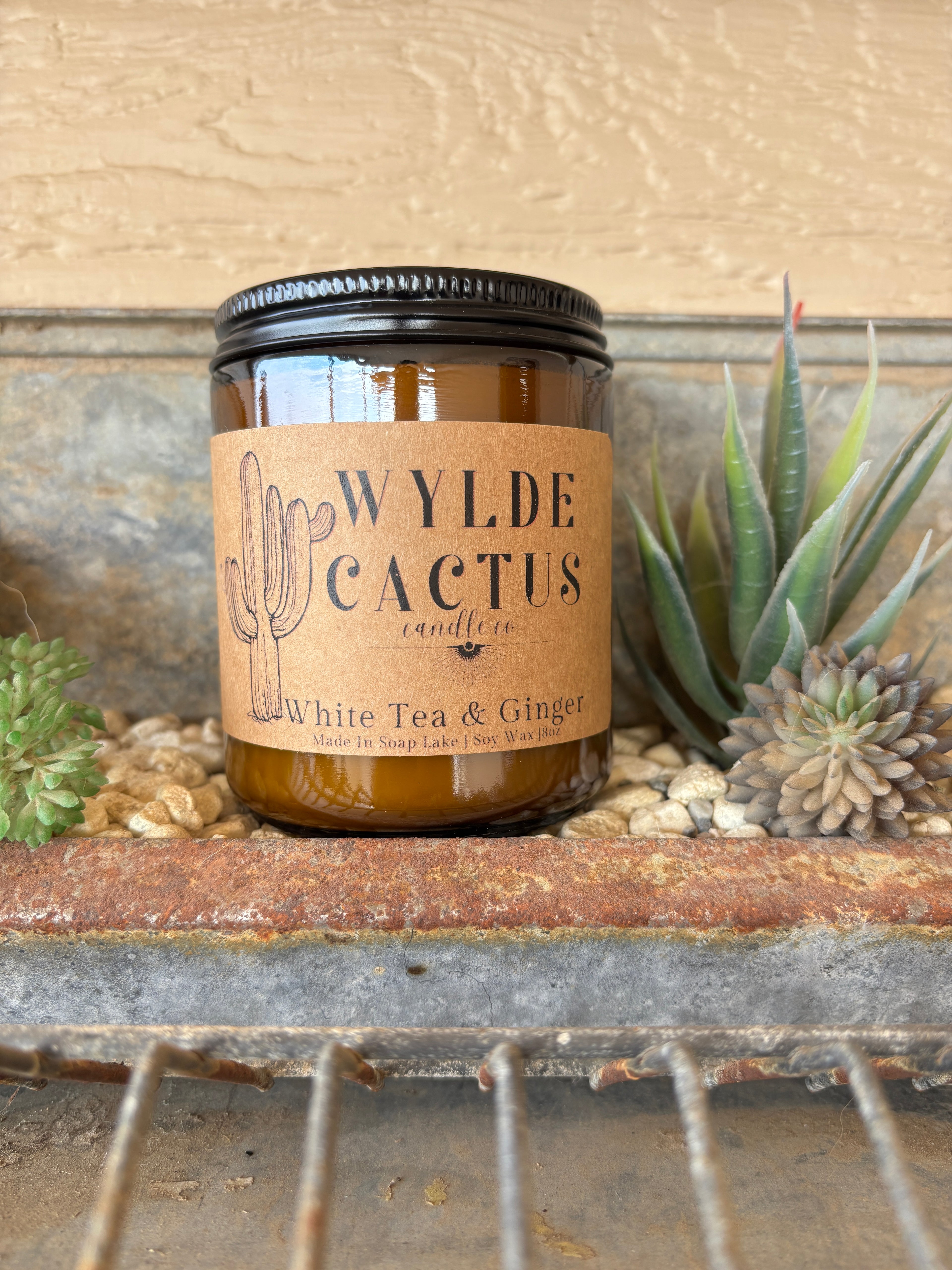 White Tea & Ginger 8oz Candle