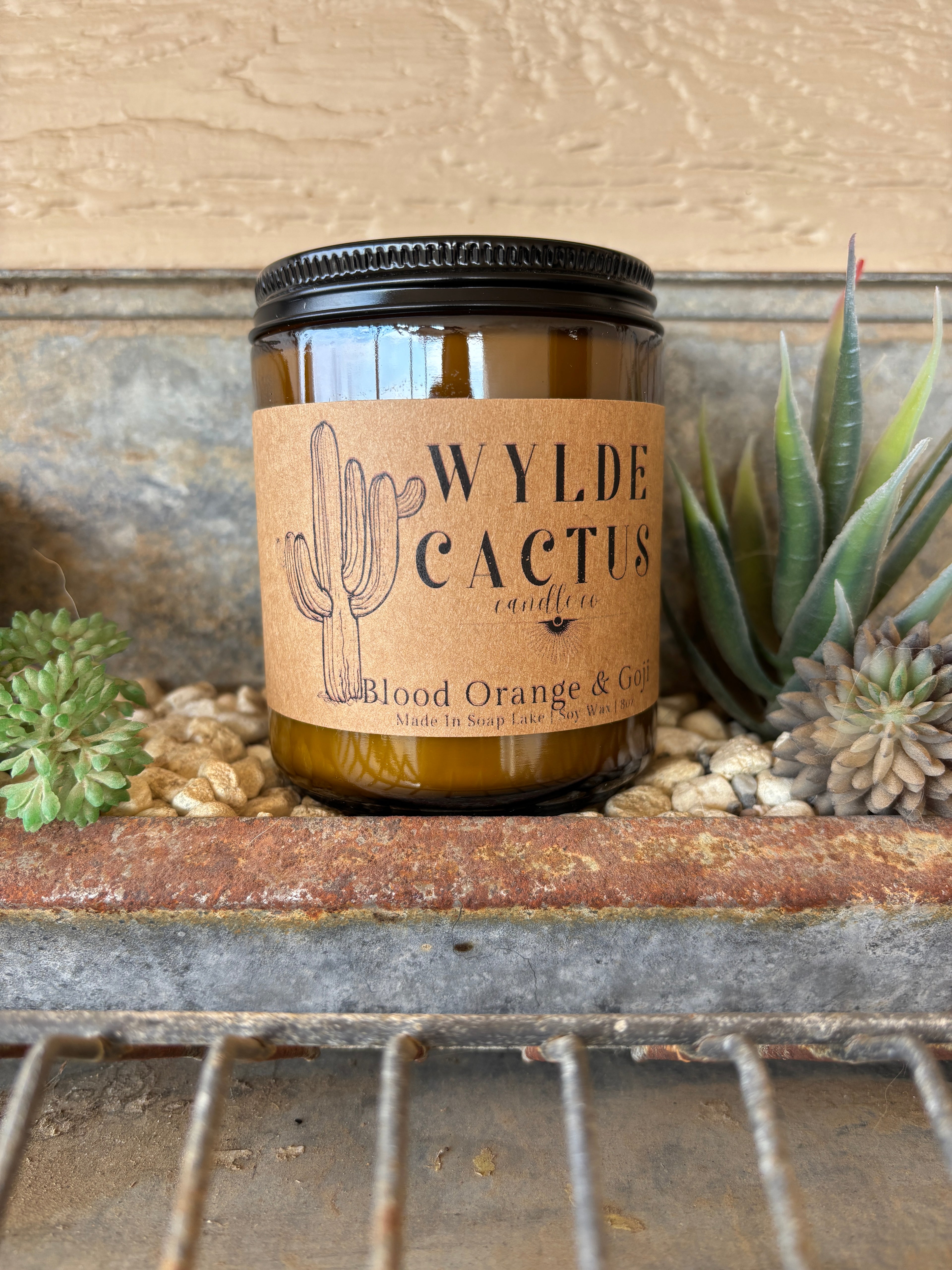 Blood Orange & Goji 8oz Candle